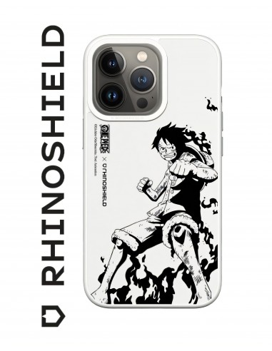 Coque iPhone 13 Pro Rhinoshield One Piece Luffy B&W
