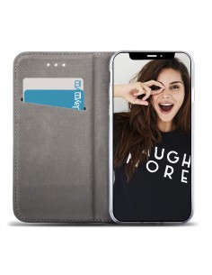 Etui iPhone 14 Plus Folio Magnetique JAYM Bleu 2