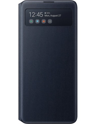 Etui S View Wallet Cover Galaxy Note 10 Lite Officiel Samsung Noir