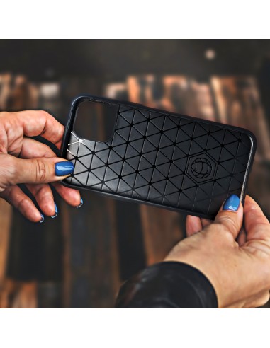 Coque HUAWEI P20 PRO CARBON noir