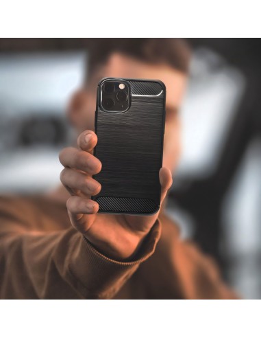 Coque HUAWEI P20 PRO CARBON noir
