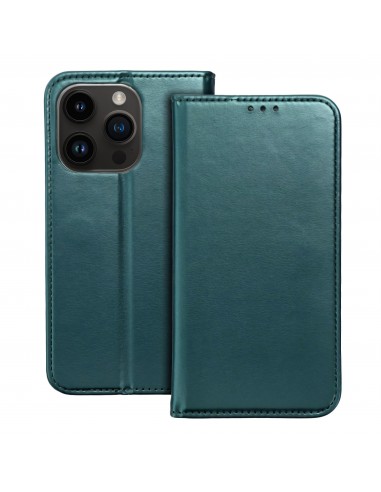 Etui iPhone 11 Pro Smart Magnetique vert foncé