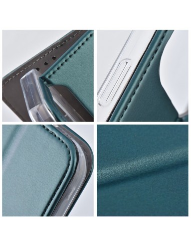 Etui iPhone 11 Pro Smart Magnetique vert foncé
