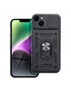 Coque antichocs IPHONE 14 Hybride SLIDE ARMOR noir