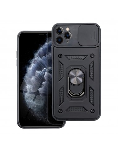Coque antichocs IPHONE 11 Pro Max Hybride SLIDE ARMOR noir