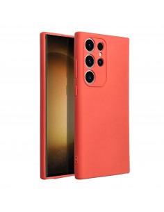 Coque SILICONE Galaxy S23 Ultra orange