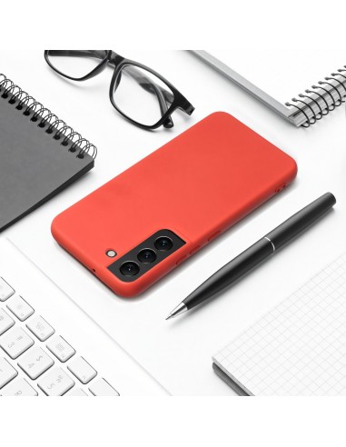 Coque SILICONE Galaxy S23 Ultra orange