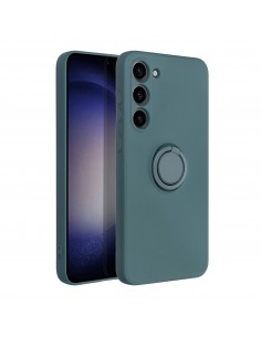 Coque SILICONE Galaxy S23 PLUS avec anneau vert