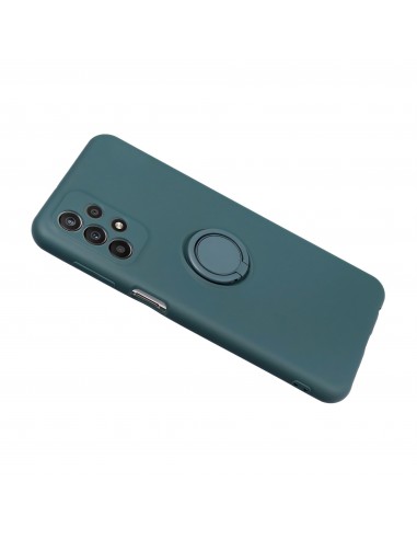Coque SILICONE Galaxy S23 PLUS avec anneau vert