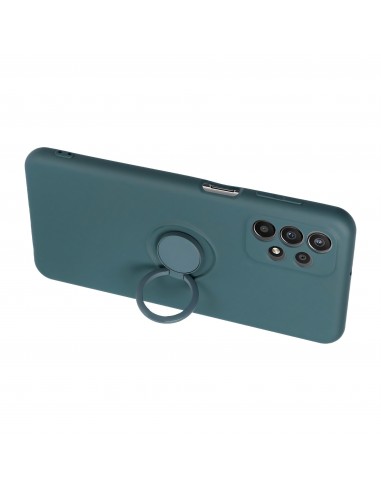 Coque SILICONE Galaxy S23 PLUS avec anneau vert