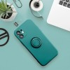 Coque SILICONE Galaxy S23 PLUS avec anneau vert