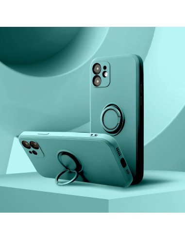Coque SILICONE Galaxy S23 PLUS avec anneau vert
