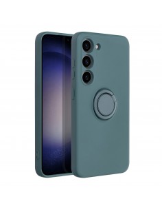 Coque SILICONE Galaxy S23 avec anneau vert