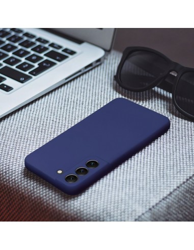 Coque Silicone Galaxy S23 Plus SOFT bleu