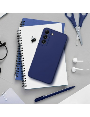 Coque Silicone Galaxy S23 Plus SOFT bleu