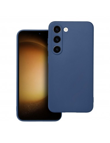 Coque Silicone Galaxy S23 Plus SOFT bleu