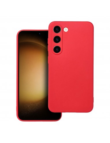 Coque Silicone Galaxy S23 Plus SOFT Rouge