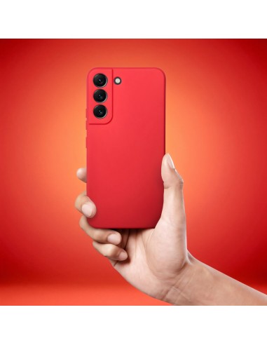 Coque Silicone Galaxy S23 Plus SOFT Rouge