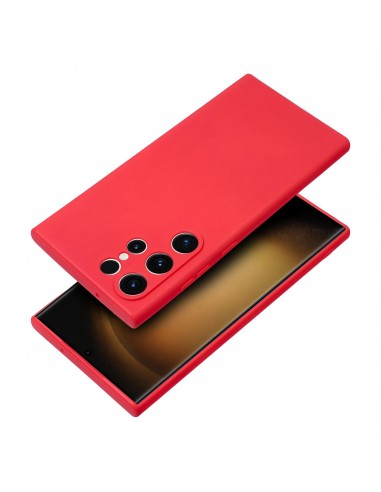 Coque Silicone Galaxy S23 Ultra SOFT Rouge