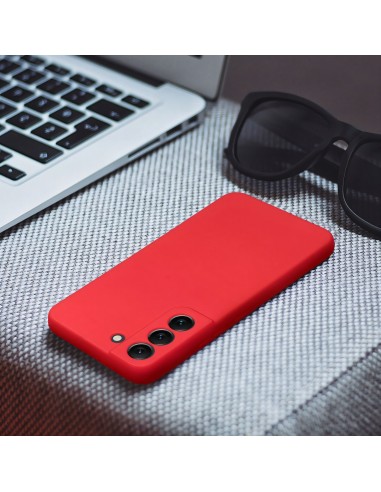 Coque Silicone Galaxy S23 Ultra SOFT Rouge