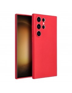 Coque Silicone Galaxy S23 Ultra SOFT Rouge