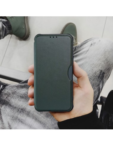 Etui XIAOMI 12 Lite Razor Book vert foncé