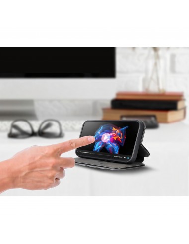 Etui  Galaxy S21 FE PUFFER Book noir