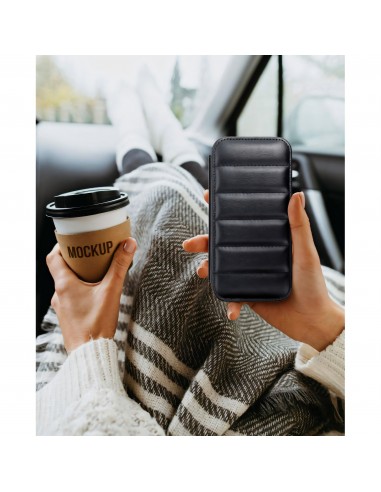 Etui IPHONE 14 Plus PUFFER Book noir