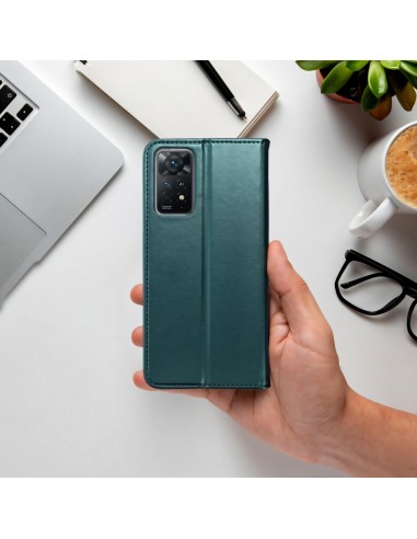 Etui OPPO RENO 8 PRO Fermeture magnétique vert foncé