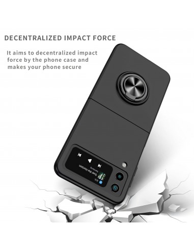 Coque Galaxy Z Flip 4 5G Kong Ring noir