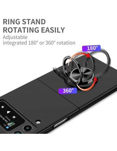 Coque Galaxy Z Flip 4 5G Kong Ring noir