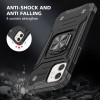 Coque antichocs IPHONE 14 PRO MAX Hybrid avec anneau aimanté NITRO noir