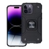Coque antichocs IPHONE 14 PRO MAX Hybrid avec anneau aimanté NITRO noir