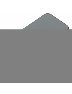 Coque iPhone 14 PRO MAX Style Métal Gris 2