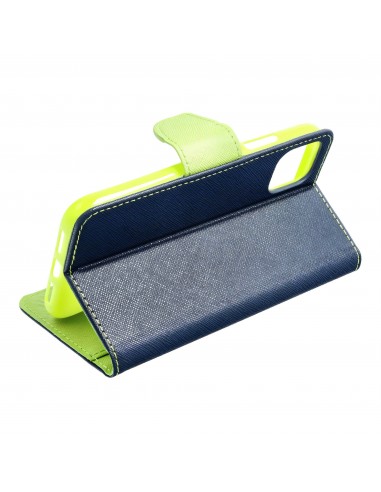 Etui Fancy Book pour XIAOMI Redmi 10 5G Bleu marine