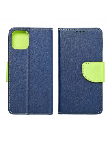 Etui Fancy Book pour XIAOMI Redmi 10 5G Bleu marine