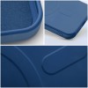 Coque Silicone Mag Cover pour iPhone 12 PRO MAX bleu