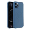 Coque Silicone Mag Cover pour iPhone 12 PRO MAX bleu