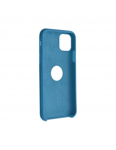 Coque SILICONE PREMIUM pour iPhone 14 bleu