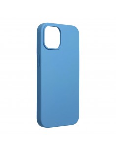 Coque SILICONE PREMIUM pour iPhone 14 bleu