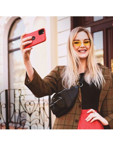 Coque SILICONE PREMIUM pour iPhone 14 Rouge