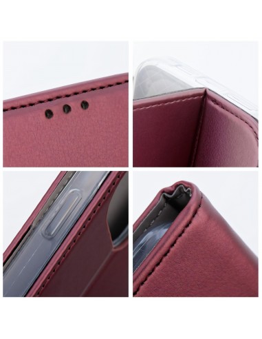 Etui iPhone 11 PRO Smart Magnetique Bordeau