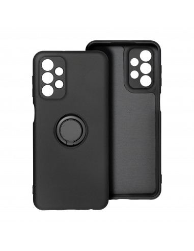 Coque silicone Galaxy A33 5G avec anneau noir