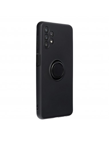 Coque silicone Galaxy A33 5G avec anneau noir