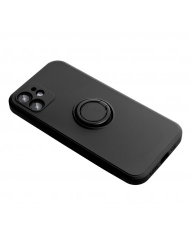 Coque silicone Galaxy A33 5G avec anneau noir