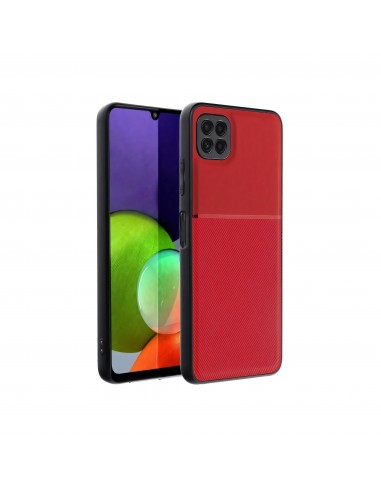 Coque Galaxy A22 5G en silicone Noble Rouge