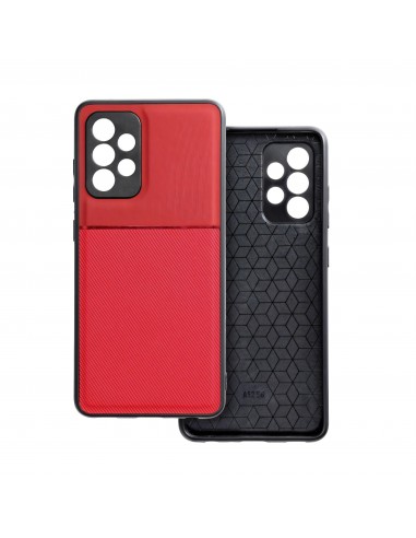 Coque Galaxy A22 5G en silicone Noble Rouge