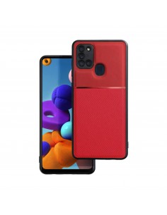 Coque Galaxy A21s en silicone Noble Rouge
