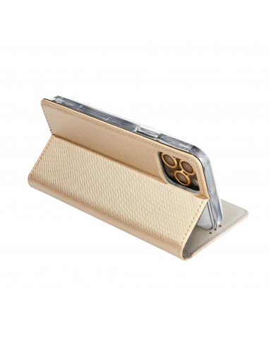 Etui Galaxy A42 5G Smart Case book Or