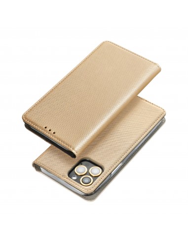 Etui Galaxy A42 5G Smart Case book Or